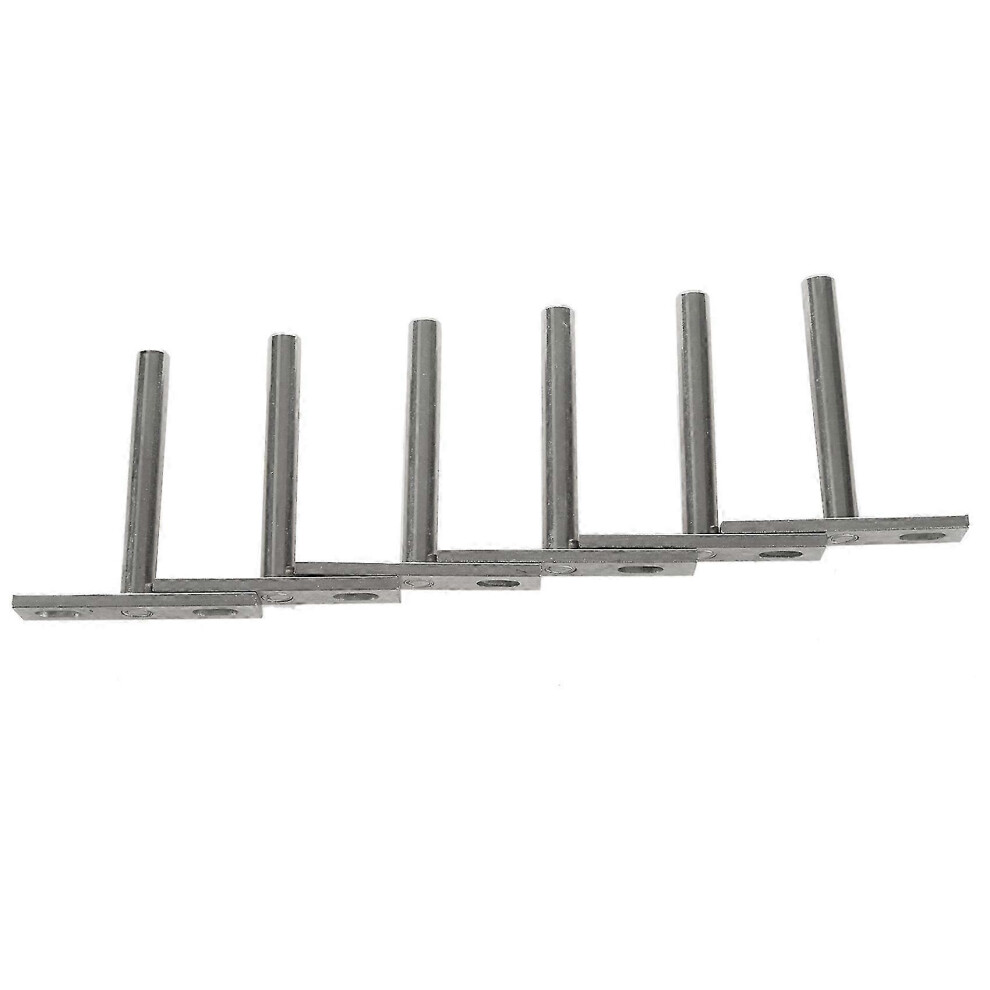6Pcs 3-Inch Invisible Floating Shelf Brackets, Hidden Shelves Supports, Wall Holder Concealed Brack 9421490965210