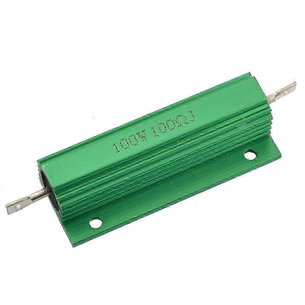 Aluminum Shell 100W Watt 100 Ohm Wirewound Power Resistor 9421490966446