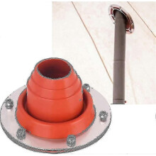 Hot Tent Stove Jack Wood Stove Oven Chimney Vent Pipe Flame Retardant Protection Tube suitable for Camping
