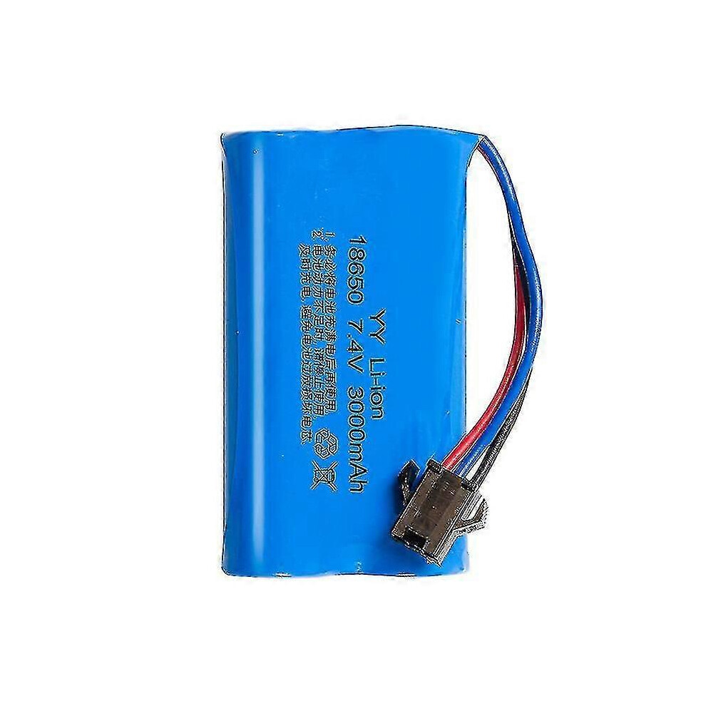 18650 Lithium Battery 7.4V Sm Connector 3000Mah Toy Remote Control Electric Water Bomb Rechargeable 9421490968563