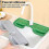 Faucet Splash Pad suitable for Kitchen Sink Draining Mat with Filter Pockets Dish Soap Holder Tray suitable 2