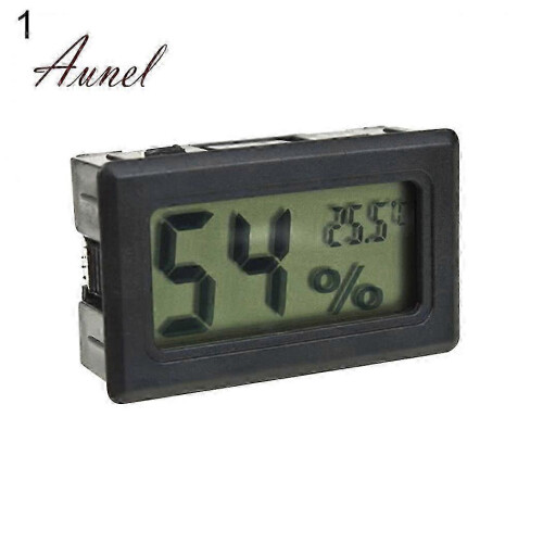 Mini termómetro e higrómetro digital inteligente con pantalla LCD para interiores.