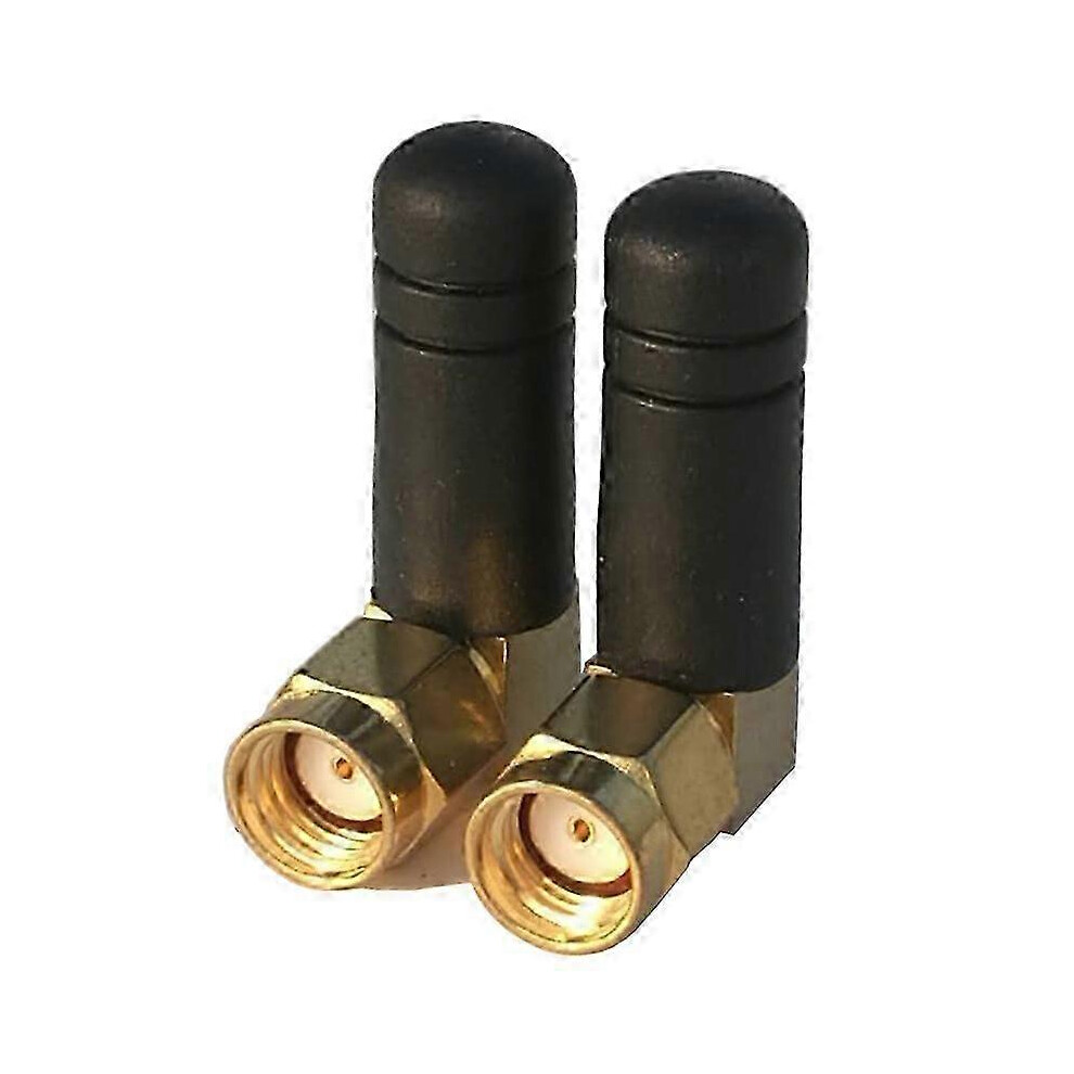 2Pcs 3Dbi 2.4Ghz Wifi Antenna Sma Male Router Bluetooth Antennas Wireless Module 2.4G Antena External 9421490969485