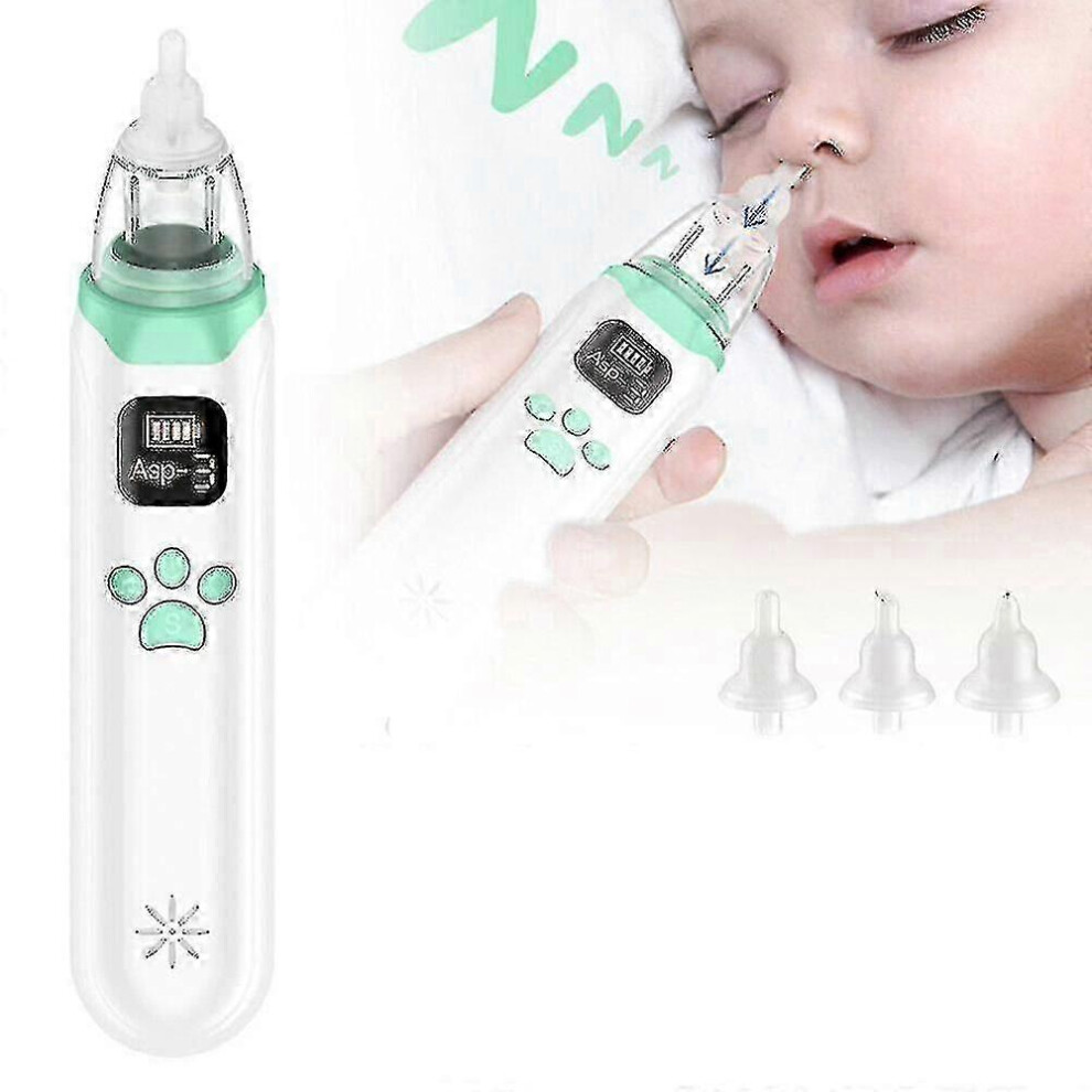 Baby Nasal Aspirator Electric Nose Cleaner Safe Hygienic Snot Sucker suitable for Newborn Toddler