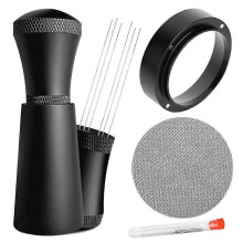WDT Tools Espresso Puck Seula - 54 mm:n annostelusuppilo ja ruostumattomasta teräksestä valmistetut