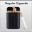 suitable for Portable Case For 20 Cigarettes With Usb Rechargeable Light-CHENG DU SI XI 2