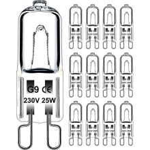 suitable for G9 Bulb 25W 230V Dimmable Warm White, G9 Halogen Bulb 300C Tolerance, G9 Oven Bulb for