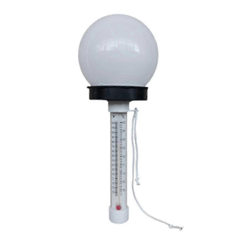 Pool Thermometer Floating Pool Thermometer With Solar Powered Led Suitable For Pool Pond Spa Hot Light
