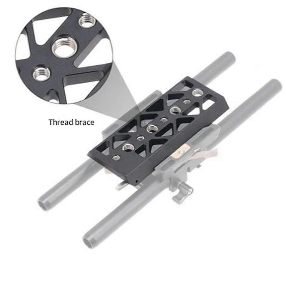 Suitable For Bmpcc4k6k/A7s3jtz Model Iron Cage Base Multifunctional Portable Weight Dovetail Skateboards, Light 9421490970214