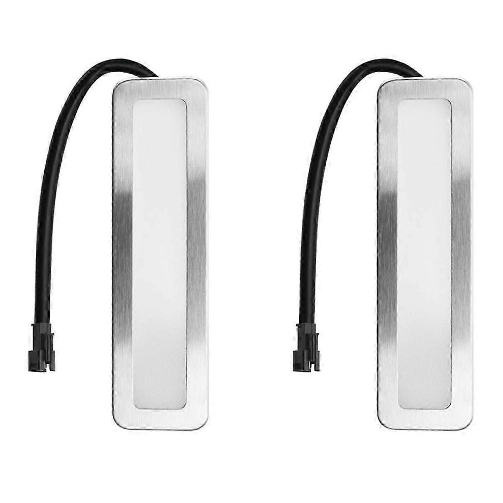 Range Hood Bulbs,120Mm Led Cooker 1.5W Rectangle Smoke Ventilator Lamp,Dc 12V Sm Socket-Male-Frosted Light/White 9421490970405