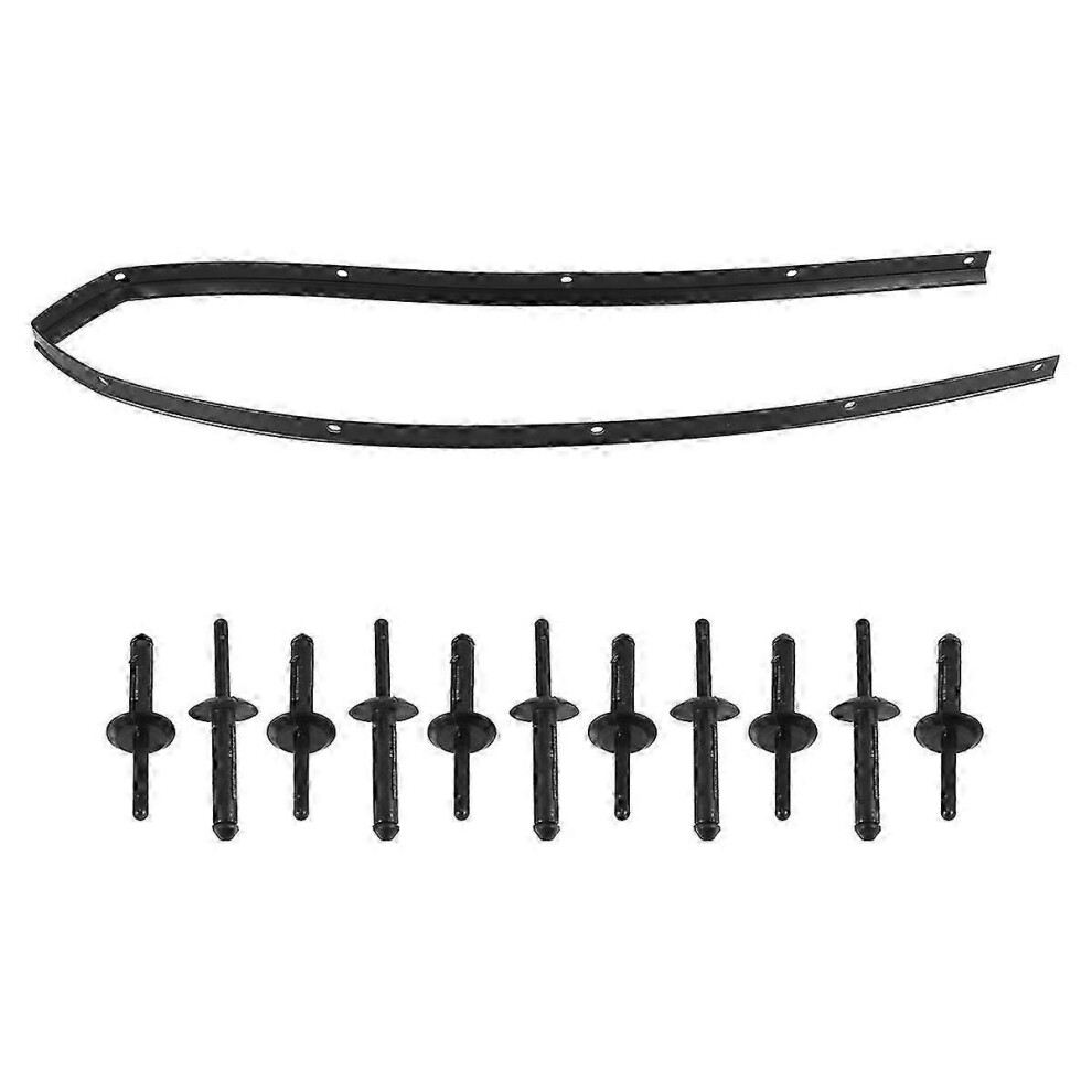 Suitable For Front Fascia Bumper Hood Seal Waterproof With Rivets For Dodge Challenger 2008-2019 68051392Ab 9421490983825