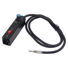 Professionelle 3,5 zu XLR Audio Isolator Audio Rauschunterdrückung Aktuellen Ton geeignet ehemaligen