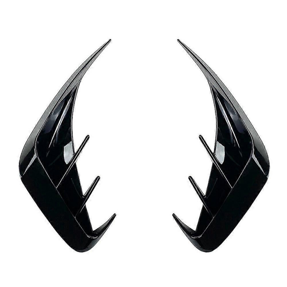 Suitable For G20 Rear Bumper Lip Spoiler Side Vent Outlet Cover Trim For - 3 Series G20 M 320I 325I Black 9421490984518
