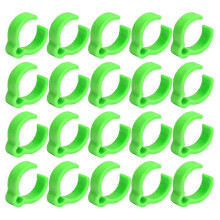 20 clips organizadores para mangueras de polvo, clips de manguera en espiral adecuados para mangueras