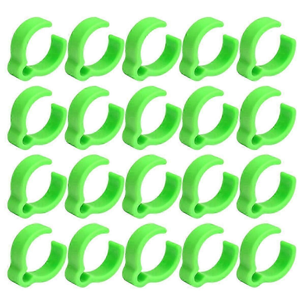 20 Stofslangorganizerclips, spiraalslangclips geschikt voor 27 mm slangen, slangorganizer geschikt voor schuurmachine