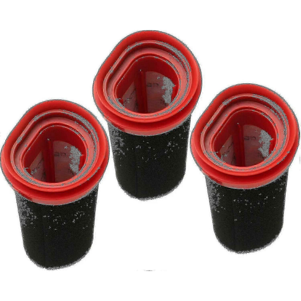 Lot de 3 filtres 25,2 V/21,6 V pour aspirateur sans fil Bosch Flexxo série 4 Bbh32101, etc., remplacement