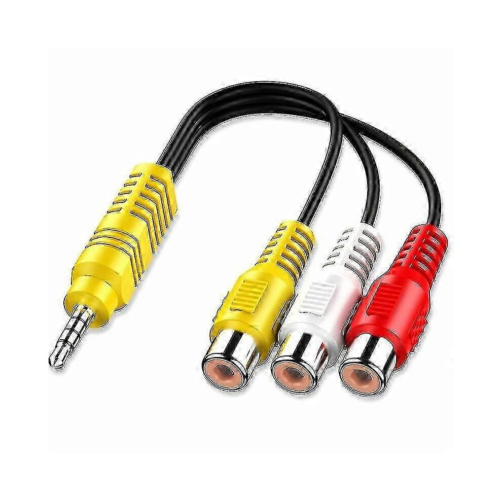 Rca To 3.5Mm Av Input Adapter Suitable For Tcl Tv - Video & Audio Component Cable Replacement 9421490971648