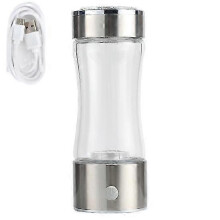 420ML Waterstofwaterfles Verbeter USB-kop opladen Glas water Watergeneratormachine voor