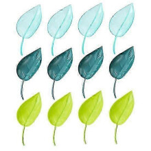 12 irrigatori per fiori a forma di foglia, inserti per irrigazione automatica, facili da usare