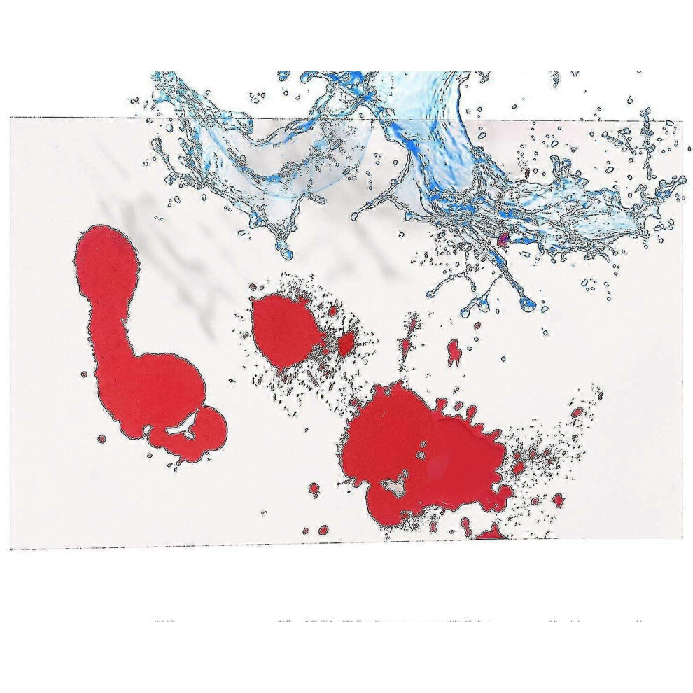 Suitable For Non-Slip Color Changing Bath Mat - When Wet - Halloween Edition-Cheng Du Si Xi Red