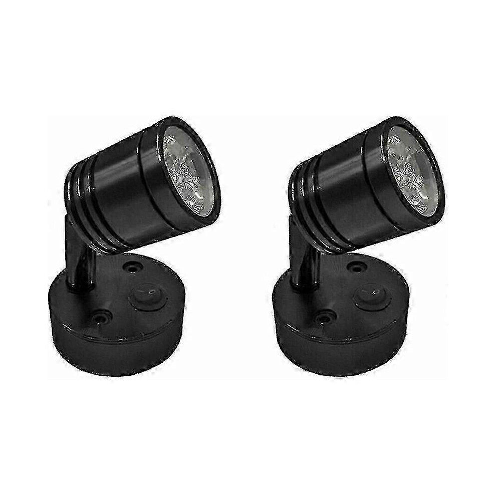 Suitable For 2 Pieces 12V Led Spot Reading Wall Bedside Lamp Dimmable Switch Motorhome Caravan Light 9421490979521