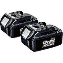 sopii 2 kpl Makita 18v Akku 6,0 Ah Lxt Li-ion Bl1850b Bl1830b Bl1860b johdoton, 100 %