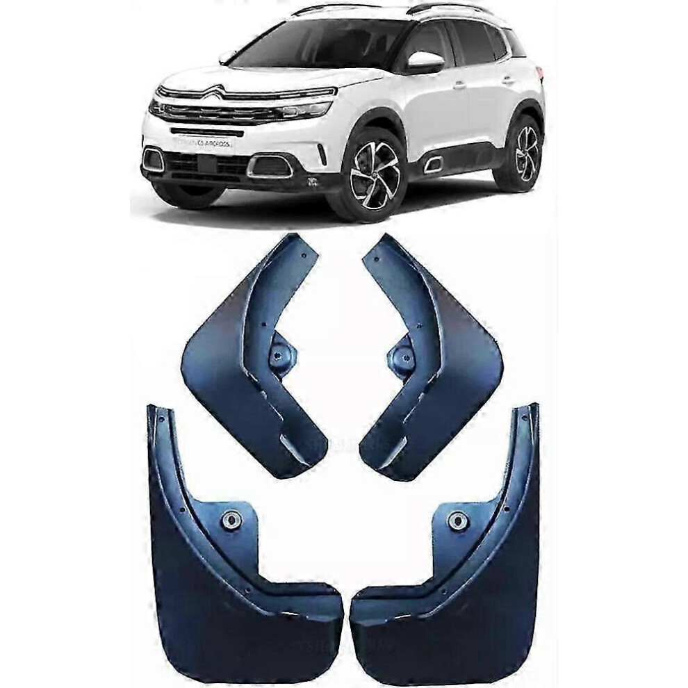 Suitable For 4X Molded Splash Guards Mud Flaps For 2017-2024 Citroen C5 Aircross-Cheng Du Si Xi 9421490980428