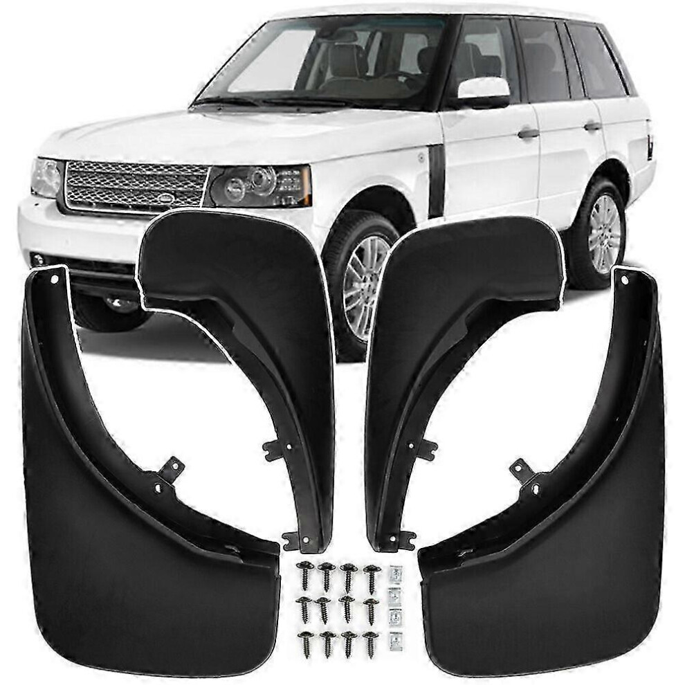 Suitable For Applies To For 2002-2012 Range Rover L322/Mk3 Front Rear Mud Flaps Mudguard Splash Fender-Cheng 9421490988578