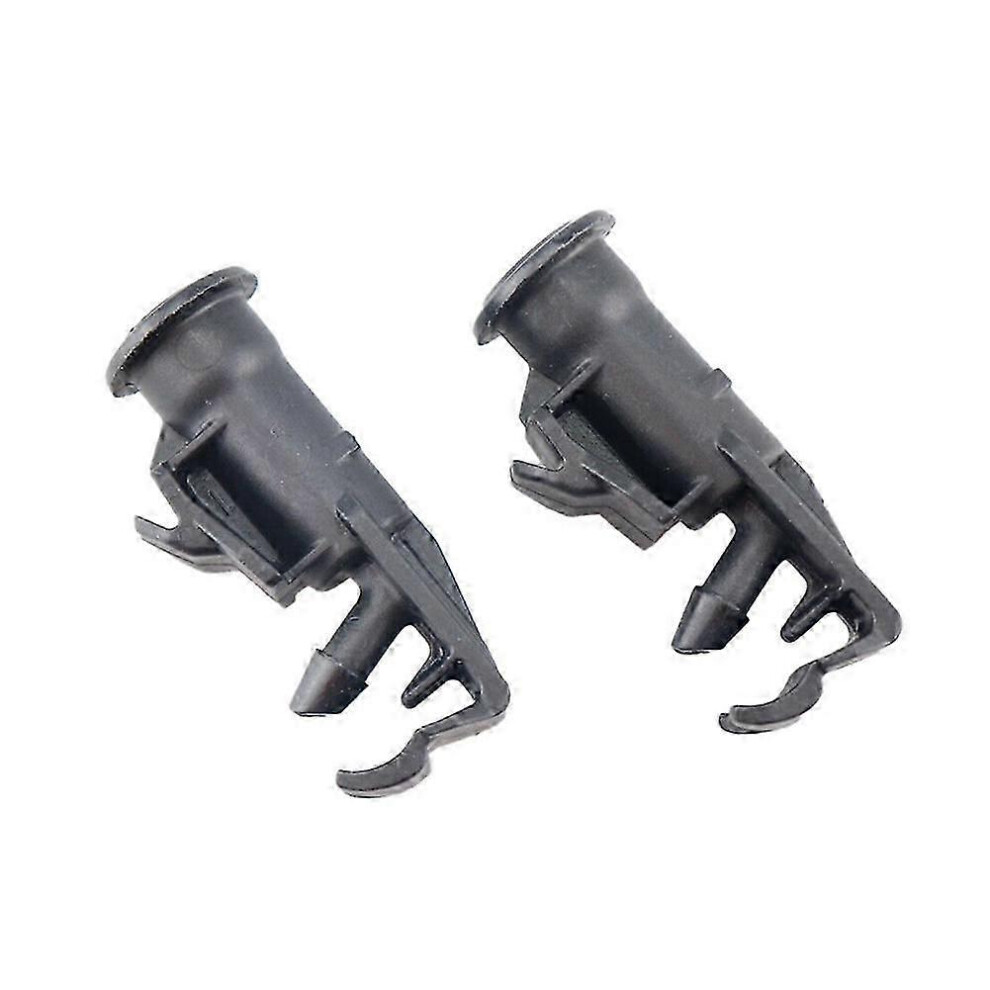 Suitable For 2Pcs Windshield Washer Spray Nozzle Fit For Ssangyong Korando C New Actyon 2011+ Black 9421490982934