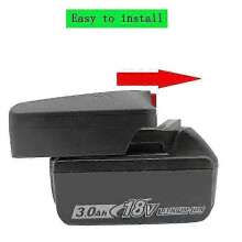 lämplig för Makita 18V BL Series Conversion för Bosch 18V PBA Lithium Battery-CHENG DU SI XI