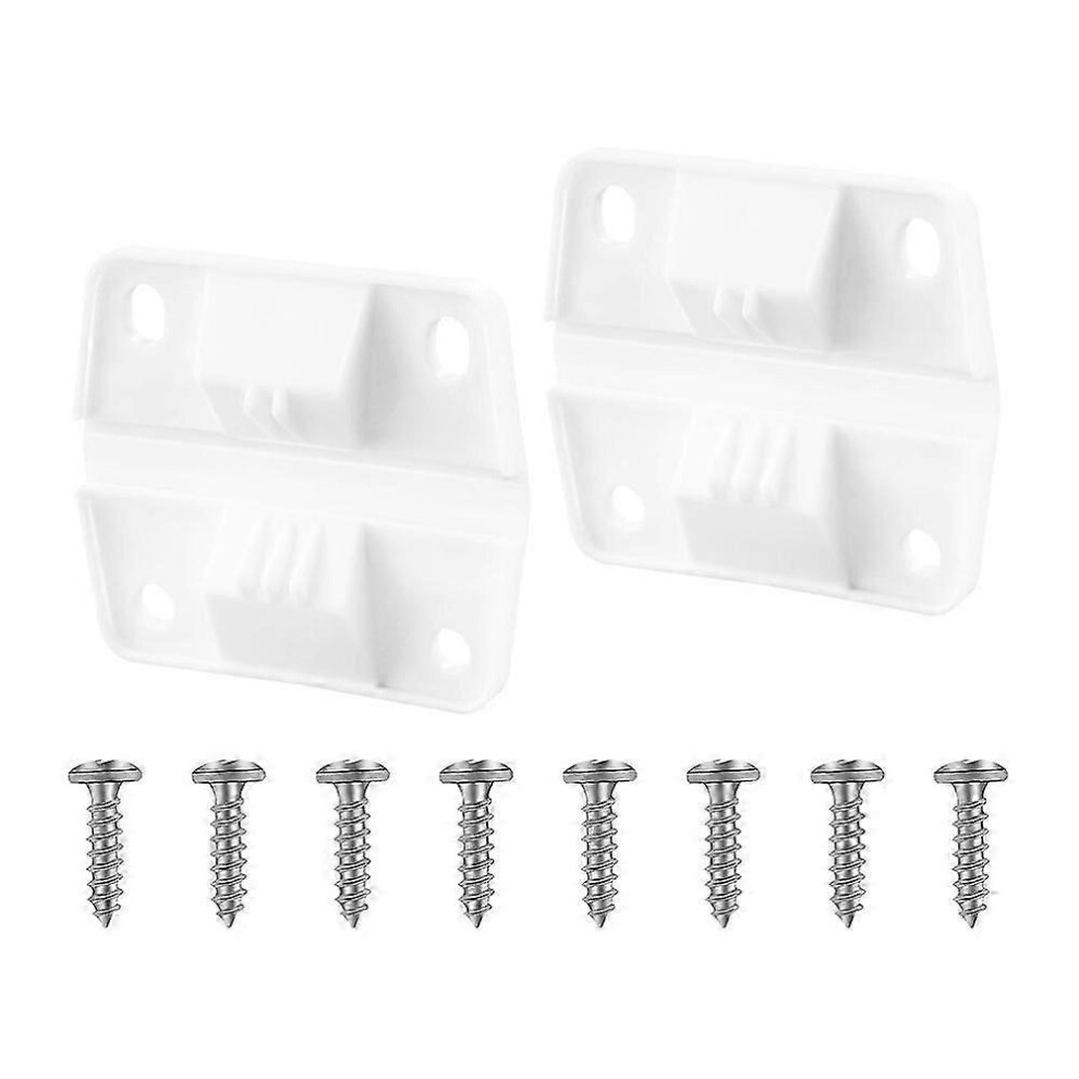 suitable for 2 Pack Cooler Plastic Hinges with Screws Set, Cooler Hinges Replacement Parts, for Coleman