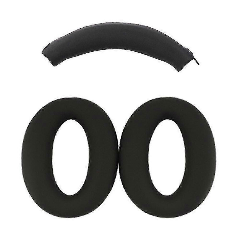 Suitable For For Sony Wh-Xb910n Headphone Head Beam + Earpad Covers Set Silicone Protective Sleeve-Cheng 9421490991905