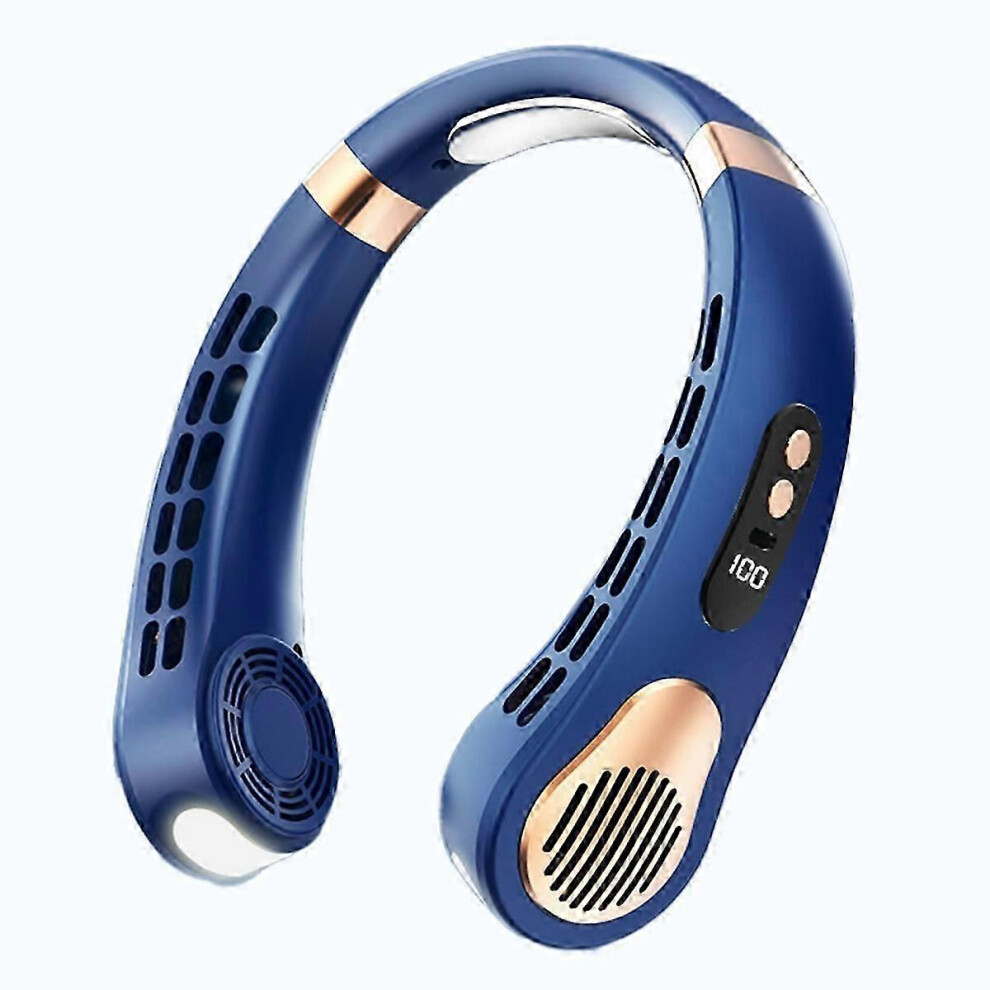 Suitable For Portable Mini Hanging Neck Fan Power Ventilador Bladeless Neckband Fan Air Cooler Usb Rechargeable 9421490994029