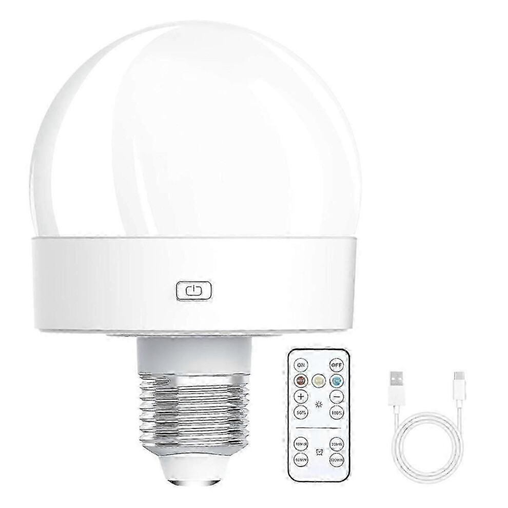 Suitable For Rechargeable Battery Operated Bulbs, 300Lm E26 Screw In Bulb For Lamps With Light 9421490995590