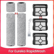 suitable for For Eureka RapidWash New630 Robot Vacuum Main Roller Brush Hepa Filter Replacement Parts