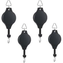 4er-Pack Pflanzen-Flasche, einziehbare Pflanzenhaken-Flasche, verstellbarer Pflanzenaufhänger, kompatibel