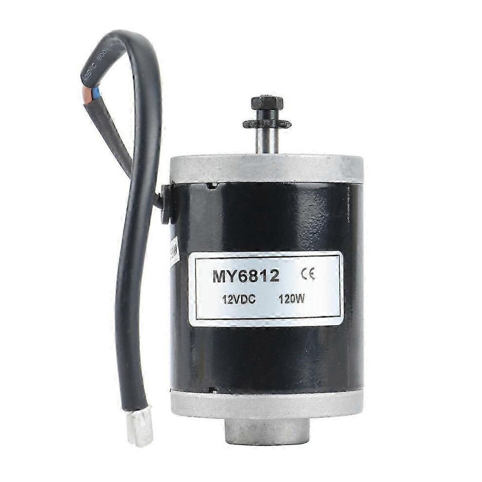 Suitable For Brushed Motor My6812 12V 120W High Speed Motor With Belt Pulley-Cheng Du Si Xi 9421490996887