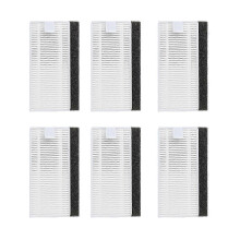 suitable for 6Pcs Hepa Filter for Conga 1090 Robot Vacuum Cleaner Parts Accessories Replacement Filters