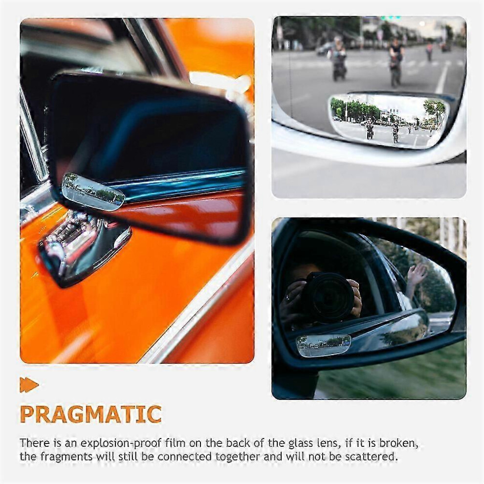 Car Blind Spot Mirror Car Mirror Blindspot Blindspot Mirror Car Rear View Convex Rectangular Rear View 9421490016912
