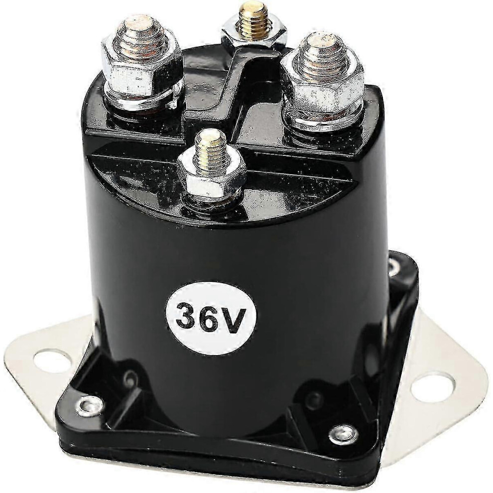 36V Golf Cart Solenoid 4 Terminal Electric Starter Solenoid Compatible Club Car Ds 1976-1998 Sk..-Cheng 9421490017216