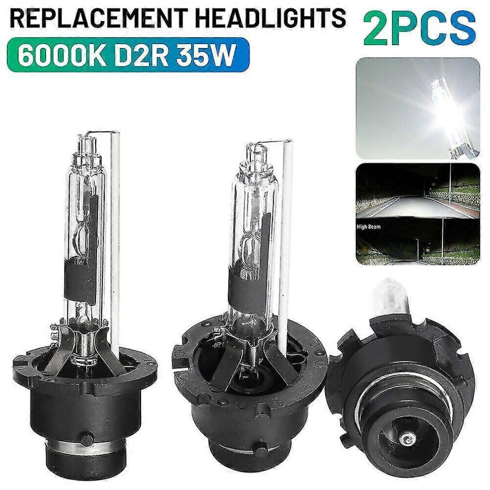 2X D2r Headlight Bulbs 35W 6000K Replace Hid Xenon Lamp Conversion Kit-Cheng Du White 9421490017247