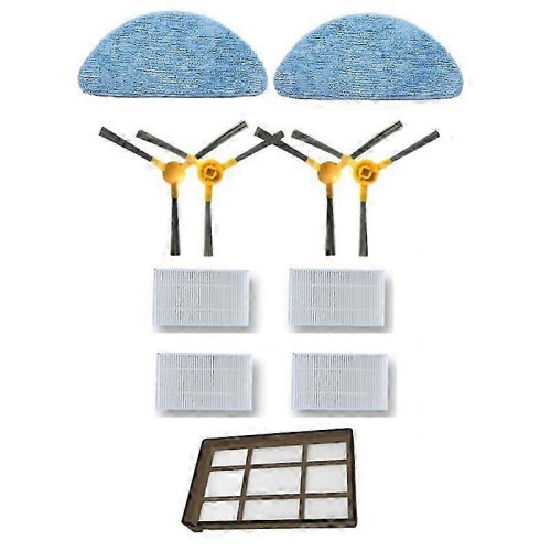 4 Filtri Di Ricambio Per Robot Aspirapolvere Lefant M210, M210S, M210B, M213 - Nucleo In ABS Riutilizzabile - 3