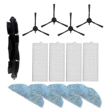 geschikt voor Voor Philips Homerun Serie 3000 XU3100/01 Robotstofzuiger Accessoires Hoofdborstel Dweil