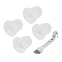 suitable for 4 Pcs Filter for Vorwerk VC100 Cordless Vacuum Cleaner VC100 Dirt Filter Replacement Filters-CHENG
