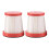 suitable for 2Pcs Filter for Deerma VC01 Handheld Vacuum Cleaner Accessories Replacement Filter Portable 1