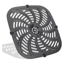 Repuesto de parrilla para freidora de aire, compatible con RJ38-SQSS-8T-D, 8 cuartos de galón, antiadherente