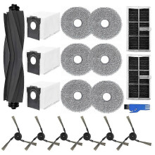 suitable for Replacement for Dreame X40 Ultra / X40 Pro / S30 Pro Ultra Robot Vacuum Cleaner Brush Filter