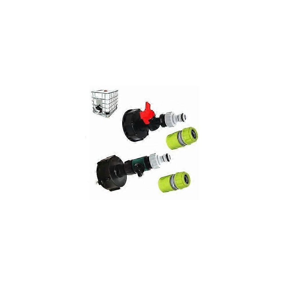 Faucet, Suitable For 1000-Liter Ibc Water Tank, With S60x6 Changeover Valve And 3/4-Yvan (Faucet Only) 9421490020469