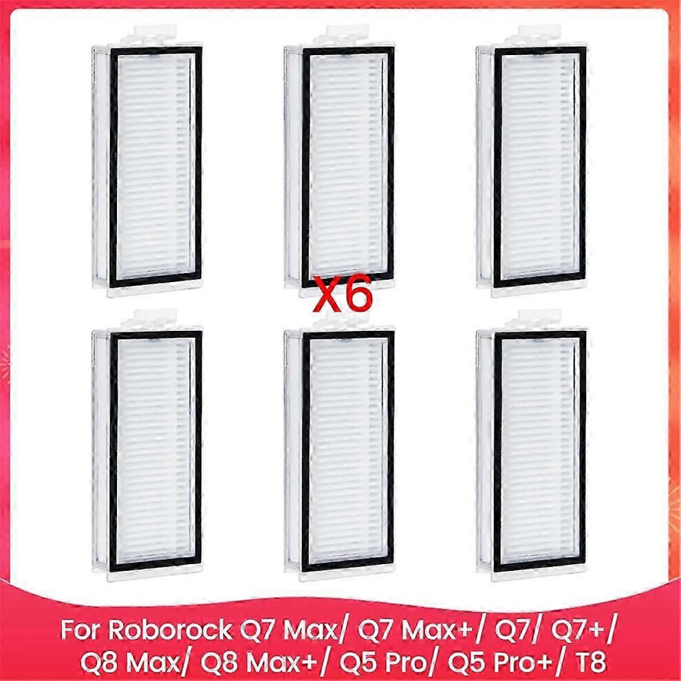 Suitable For Hepa Filter For Roborock Q7 Max Q7 Max+ Q7 Q7+ Q8 Max Q8 Max+ Q5 Pro Q5 Pro+ T8 Robot Vacuum-Si 9421490002755