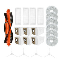 suitable for Accessories for Xiaomi Mijia M30 Pro /C107 Robot Vacuum Cleaner Main Brush Mop Cloth Rag